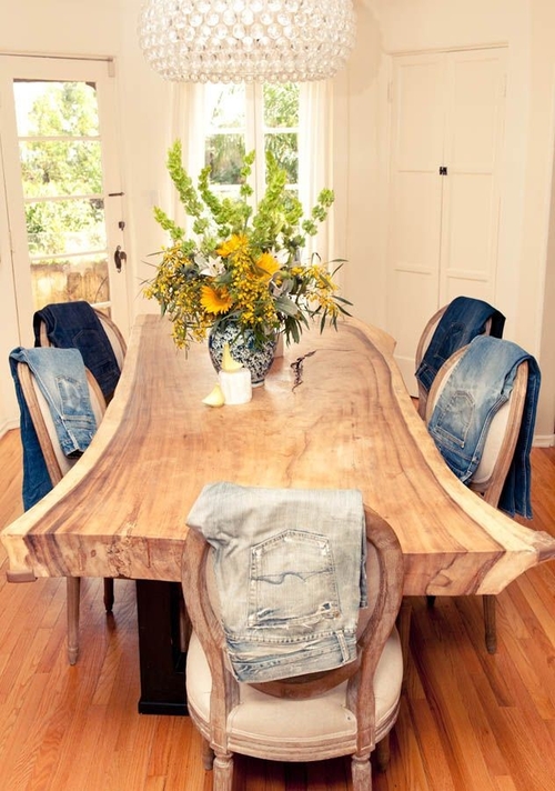 Фото для Подборка потрясающих деревянных столов